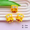 Spongebob Paibig Star série resina diy acessórios de joia cola cremosa capa de celular buraco material de patch para sapatos