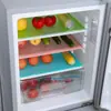 Alfombrilla anti-suciedad para refrigerador de cocina, alfombrilla a prueba de humedad para cajón de gabinete, se puede cortar a medida, lavable, impermeable, a prueba de aceite, papel antibacteriano engrosado