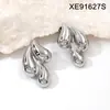 2025 Novos Brincos de Aço Titânio High-End Acessível Luxo Brincos Atacado Personalizado Brincos de Flor Brincos de Gota de Água Aço Inoxidável