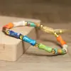 Pulsera tejida de hilo irregular de piedra natural Emperor Redonda Transfronteriza Ajustable Exquisita Joyería de Pulsera de Cuentas para Mujeres Hombres