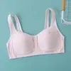 Sutiã para Meninas em Desenvolvimento, Colete Esportivo Fino de Verão para Alunas do Ensino Fundamental e Médio, Absorvente de Choque, Roupa Íntima Anti-Impacto para Meninas