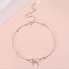 Pulsera de lazo de lino simple de moda estilo coreano joyería de temperamento para mujeres