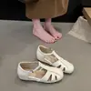 Nuevas sandalias de suela blanda estilo romano para vacaciones, de tacón de cuña cerrado para mujer 2026, a la moda para uso en exteriores, con aumento de altura interno, estilo de verano