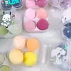 Desenho animado japonês Jiyika ovo de maquiagem wow beleza embalado maquiagem para meninas não come pó esponja 4 esponjas cushion de ar