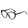 Gafas de lectura de estilo nuevo europeo y americano transfronterizas con forma de mariposa y bloques de color, Cat-eye de moda y único en PC