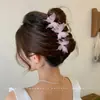 Nuevo Pinza para el Cabello de Felpa 2026 para Mujer, Pinza de Tiburón de Alta Gama para Gran Volumen de Cabello, Pinza para el Cabello Estilo Coreano, Pinza Exquisita para Niña