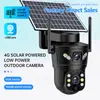 Cámara solarcctv V380 hogar teléfono móvil remoto doble lente exterior monitoreo 4G PTZ