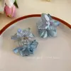 Grampo de cabelo de flor seca estilo Mori grampo de cabelo feminino grampo de cabelo meio tubarão 2024 novos acessórios de cabelo de flor de alta qualidade