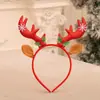Diademas Navideñas Variadas de Dibujos Animados Empaquetadas Individualmente, Decoraciones Navideñas, Regalos de Fiesta, Cuernos Navideños