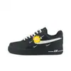 Putian Série Air Force One Transfronteiriça Tênis de Skate Co-branded Masculino e Feminino Retrô Couro de Camada Superior Tênis Casuais Fábrica Atacado