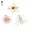 Pasador de perla estilo celebridad de internet estilo ins temperamento dulce pinza de presión en forma de gota Pasador para el cabello de mujer venta caliente cabello