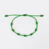 Pulseira de sete nós trançados da Factory Outlet AliExpress Cross-border Europa e América Amazon Hot Hand Rope Peru Knot Handmade