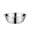 Bacia de aço inoxidável 304 Tigela de sopa doméstica espessada com bacia de vegetais Bacia de mistura de cozinha Bacia de temperos Bacia de sopa pequena