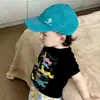 Traje Infantil 2026 Verano Nueva Moda Casual Versátil para Niños Dibujos Animados Unicornio Manga Corta Bebé Pantalones Cortos Florales