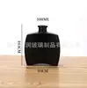 Venta Directa de Fábrica Botella de Aromaterapia sin Llama de 100ml Botella Cuadrada Plana de Vidrio Transparente Difusor de Perfume para Habitación de Hotel Botella Vacía