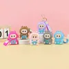 Bolsa de almacenamiento para auriculares de silicona con personaje Stitch para cruzar fronteras, llavero colgante, monedero infantil, llavero, personalización