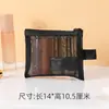 Bolsa de Maquillaje de Malla de Nylon Cosmética Transparente Bolsa de Almacenamiento de Viaje Gran Capacidad Portátil Tela de Malla Set de Neceser LOGO