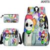 3D Novo Produto Mochila Dandy's World Bolsa Escolar Estojo Bolsa de Ombro Conjunto de Três Peças