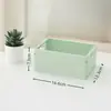 Caja de Almacenamiento Plegable para Escritorio, Estante de Almacenamiento para Material de Oficina de Estudiante, Artículos Varios, Cesta de Almacenamiento para Cosméticos, Cesta Pequeña Apilable