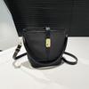 Bolsos de Mujer de Moda de Este Año 2026 Nuevo Bolso de Hombro para el Trabajo Estilo Coreano Versátil de Gama Alta Bolso Cruzado Tipo Cubo