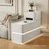 Mesa Auxiliar de Esquina para Sofá 2025, Muebles para el Hogar en la Sala de Estar para Espacios Pequeños, Gabinete de Almacenamiento de Lujo Ligero de Gama Alta, Mesa Auxiliar Estrecha Popular