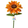 Ganar el Primer Premio en los Exámenes de Ingreso a la Preparatoria y la Universidad, Ramo de Girasoles Hecho a Mano, Regalo de Temporada de Graduación Tejido a Mano con Girasoles con un Sentido de Ceremonia