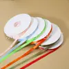 Rollo Grande de Cintas de Poliéster de Color Sólido de 1.0 cm para Decoración de Pasteles de Flores y Regalos, Lazos de Cinta de Satén Hechos a Mano para Floristerías