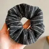 Goma para el Cabello Dulce Estilo Coreano con Lazo, Cuerda para el Cabello de Alta Gama, Goma para el Cabello Grande Estilo Perezoso, Goma Elástica Alta para el Cabello