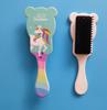 Peine de dientes duros portátil para peluquería, peine antinudos con bolsa de aire, peine de unicornio y poni de dibujos animados para niños, peine con cojín de aire, venta al por mayor