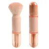 Brocha Retráctil 4 en 1 Meili Di, Brocha para Sombras de Ojos, Brocha Individual para Polvos Sueltos, Brocha Multifuncional para Fijar Maquillaje, Retráctil y Portátil
