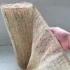 Cortina de Esterilla de Paja de Lana de Ramio Tejida a Mano para Decoración de Casa de Huéspedes, Cortina Divisoria Rústica, Cortina para Sala de Té, Cortina Semisombra Transmisora de Luz y Transpirable