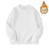 Sudadera con capucha unisex gris de peso pesado, cuello redondo, versátil, talla grande, top holgado, moderno, nuevo Otoño/Invierno 2026