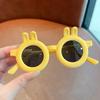Gafas de sol para bebés, lindas gafas de sol de conejito, gafas de sol de verano para niños y niñas con protección UV, gafas de sol para niños