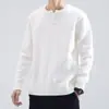 Suéter único para hombre para otoño e invierno, nuevo suéter casual holgado de moda, elegante y versátil para adolescentes, tejido casual