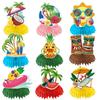 Nuevo Producto Transfronterizo Suministros para Fiesta Temática de Frutas Hawaianas Traje de Panal de Escritorio Adornos de Mesa Arreglo de Decoración