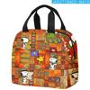 2024 Transfronterizo Nuevo Nuevo Lanzamiento 1 Serie Periférica Bolsa de Picnic Bolso de Mano Bolsa de Hielo Bolsa de Almuerzo para Niños