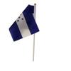 Bandera de Honduras, bandera de mano, poliéster, impresión a doble cara, asta de plástico, venta directa de fábrica