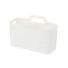 Cesta de mimbre grande, suave y portátil de estilo japonés, armario, cesta de almacenamiento para lavadora, caja de almacenamiento de gran capacidad para artículos de tocador de baño