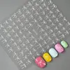 Redanco Novo Estilo 3Dins Série Popular de Desenho Animado Adesivos para Unhas Decalques Adesivos para Unhas Atacado Dh-654
