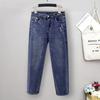 Pantalones gruesos para mujer de cadera y muslo, delgados, elásticos, sueltos, jeans Harlan, pantalones de papá, talla grande para gorditas mm 230 kg 6XL