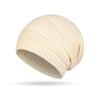 Invierno Color Sólido Combinable Edición Larga Sombrero de Lana Cálido Protección para las Orejas Gorro Apilable AliExpress TEMU Transfronterizo Exterior Gorro Apilable