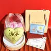 Popular Oro Puro 999 Exquisito de Gama Alta de Shuibei Regalo del Día de San Valentín Chino Declaración de Amor Regalo de Amor para Amigos Hombres y Mujeres Venta al por Mayor