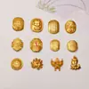 Prata S925 Banhada a Ouro Patch Cinco por Zaki Dapeng Pássaro Acessórios Pulseira Colar Pulseira Acessórios de Joia diy