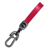 Llavero de PU llavero unisex cadena de cuerda para llave de coche de metal creativa colgante venta al por mayor transfronteriza