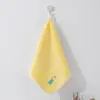 Toalla para Niños 30*30 Terciopelo de Coral Suave Absorbente que no Suelta Pelusa para Dormitorios Estudiantiles y Uso en Casa Toalla Facial y de Baño para Bebé