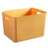 Caixa de armazenamento de plástico cesta de armazenamento de artigos diversos para mesa com tampa caixa caixa de armazenamento de frutas brinquedos temperos caixa de armazenamento para guarda-roupa