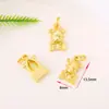 Ouro 18K Alta Retenção de Cor Passa em Todos os Exames Pingente Lista Dourada Título Acadêmico Gaokao Pulseira Acessórios DIY Pingente de Pulseira