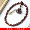 Zâmbia sândalo vermelho lobular DIY pulseira cor ling especificações 0,8 x 108 contas de rosário para homens e mulheres atacado de fábrica