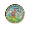 Moedas Commemorativas Culturais e Criativas de Metal, Insígnias Commemorativas de Turismo de Cidades Chinesas de Pequim, Anhui, Suzhou, Chongqing, Presentes Personalizados para Atrações Turísticas