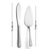 Espátula para Pastel de Acero Inoxidable Cuchillo para Pan Pastel de Cumpleaños Triángulo de Pizza Espátula Herramienta para Hornear Venta Caliente Transfronteriza